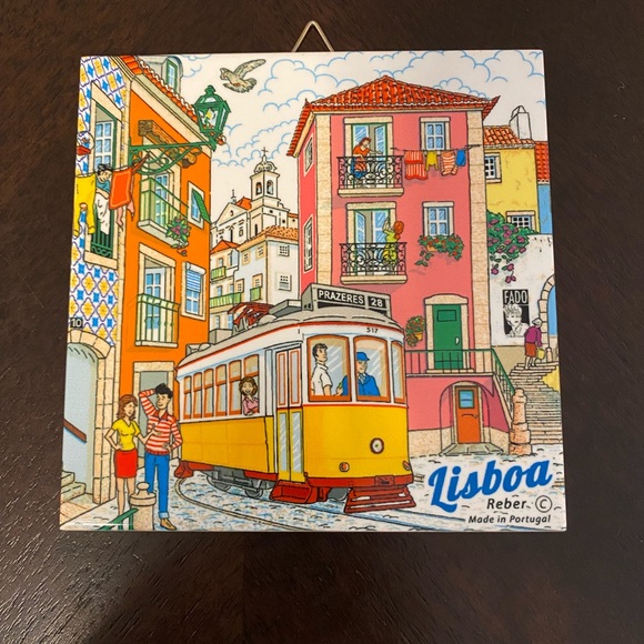 Portugal Lisbon Tile Art, by Reber - Picture 2 of 5